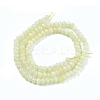 Dyed Natural Malaysia Jade Rondelle Beads Strands G-E316-2x4mm-51-2