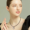 2Pcs Braided Round Leather Cord Necklace Making NJEW-BBC0001-19A-02-6