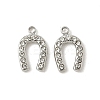 304 Stainless Steel Rhinestone Pendants STAS-V015-12P-1