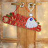 Wooden Beads Door Handle Pendant Decorations AJEW-WH0270-923A-6
