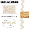 Cotton Wavy Fringe Trim Ribbon OCOR-GF0004-49G-2