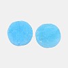 Electroplate Natural Druzy Crystal Cabochons G-L047-8mm-M-2