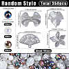 110Pcs DIY Gradient Color Style Jewelry Making Finding Kits KY-SP0001-67C-2
