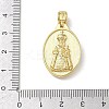Religion 304 Stainless Steel Pendants STAS-C179-04G-3