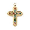 304 Stainless Steel Rhinestone Pendants STAS-P430-01A-G02-1