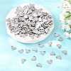 Tarnish Resistant 304 Stainless Steel Stamping Blank Tag Pendants STAS-Q024-1-5