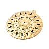 304 Stainless Steel Enamel Pendants STAS-H250-02G-01-2