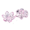 Transparent Acrylic Bead Caps OACR-H118-03I-2