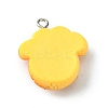 Opaque Resin Imitation Food Pendants RESI-R436-04D-2