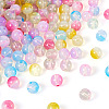 8Bags 8 Colors Transparent Czech Glass Beads GLAA-TA0002-48-3