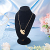 1Pc 302 Stainless Steel Heart Puzzle Pendant Cable Chain Lariat Y Necklaces for Women NJEW-TADJ0001-01KCG-6