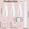 4Pcs PU Leather Sign Straps for Hanging Wedding Sign AJEW-CL0002-28A-2