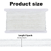 15 Yards Polyester Mesh Lace Ribbon OCOR-HY0001-37-2