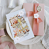 100Pcs Polyester Rhinestone Flower for Ornament Appliques DIY Wedding FIND-SP0004-90-6
