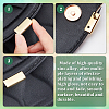 WADORN 16Pcs 16 Style Zinc Alloy Bag Decorative Edge Buckles FIND-WR0005-62-3