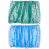 2Pcs 2 Colors Universal Organza Bird Cage Seed Catcher Net Cover AJEW-CN0003-77A-1