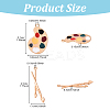 10Pcs 2 Styles Zinc Alloy Pendants FIND-YW0009-58-3