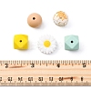 5 Styles Food Grade Eco-Friendly Silicone Beads SIL-FS0001-25-5
