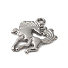 Non-Tarnish 304 Stainless Steel Pendants STAS-N103-13P-2