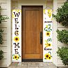 Hanging Polyester Banner Sign for Home Office Front Door Porch Welcome Decorations HJEW-WH0011-20J-7