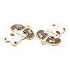Alloy Enamel Pendants FIND-C037-19G-03-2