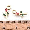 304 Stainless Steel Enamel Pendants STAS-T064-80-3