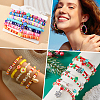 15Strands Handmade Polymer Clay Beads Strands CLAY-PA0001-07E-6