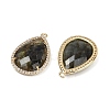 Natural Mixed Stone Faceted Pendants G-K347-12G-3