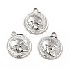 Non-Tarnish 201 Stainless Steel Pendants STAS-H172-07P-2