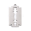 Non-Tarnish 201 Stainless Steel Pendants X-STAS-K003-09P-2