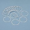 Brass Linking Rings KK-Y003-03I-S-3