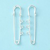 Iron Brooch Findings X-KK-Q491-S-1