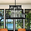 8Pcs Glass Pendants PALLOY-SP00008-4