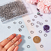 600Pcs 3 Styles 304 Stainless Steel Open Jump Rings STAS-SP0001-70-3