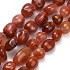 Natural Red Agate(Dyed & Heated) Beads Strands G-C287-A01-01-2