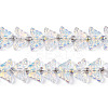 Electroplate Glass Beads Strands EGLA-N012-04C-5