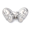 Rack Plating Alloy Beads PALLOY-R450-07P-1