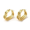 304 Stainless Steel Hoop Earrings for Women EJEW-B054-19G-04-1