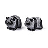 Natural Obsidian Panda Display Decorations G-T144-81A-1