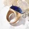 Resin Horse Eye Finger Rings LS-RJEW-R006-01G-05-3