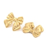 Ion Plating(IP) 304 Stainless Steel Stud Earrings for Women EJEW-N054-05G-2