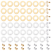 32Pcs 2 Styles 304 Stainless Steel Stud Earring Findings STAS-GO0001-33-1