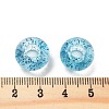 Transparent Acrylic European Beads TACR-P009-A01-02-3