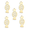Ion Plating(IP) 201 Stainless Steel Pendants STAS-N098-128LG-2
