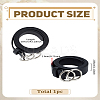 PU Imitation Leather Chain Belts AJEW-WH0270-673C-2