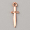 Alloy Pendants PALLOY-WH0112-08RG-1
