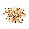 Brass Solid Beads KK-WH0034-02B-G-1