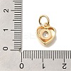 Brass Micro Pave Cubic Zirconia Pendants KK-Q001-13G-01-3