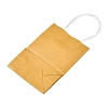 Pure Color Kraft Paper Bags AJEW-G020-A-06-2