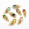 Golden Tone Brass Links connectors KK-L170-A-1